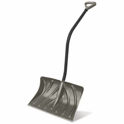 20-In. Poly Snow Shovel/Pusher With Ergonomic D-Grip Handle