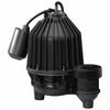 Wayne 1/2 HP 7200 gph Thermoplastic Tethered Float Switch Sewage Pump