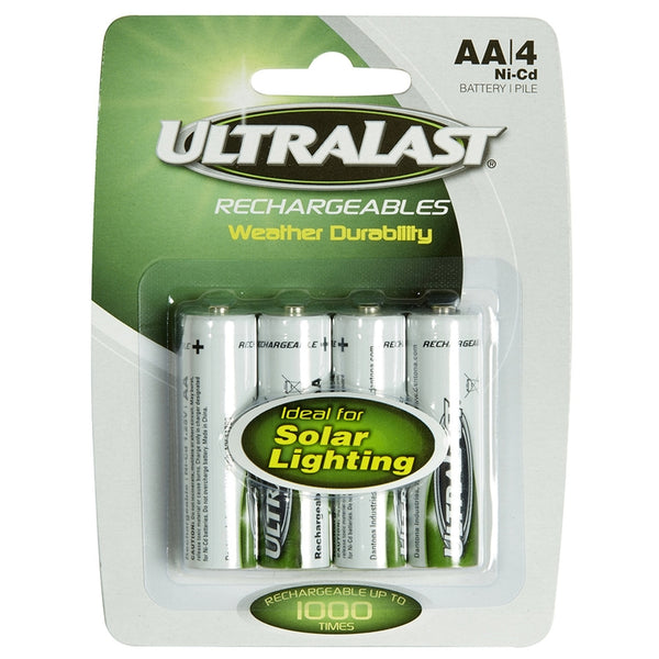 BATERÍA DE LUZ SOLAR 4PK