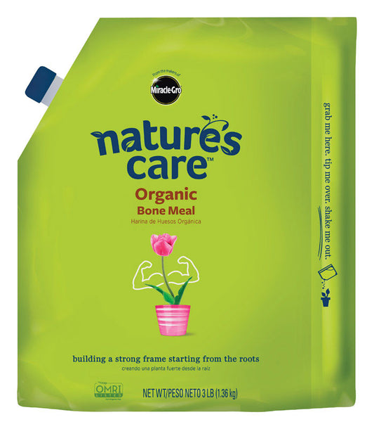 Miracle-Gro Nature's Care Bone Meal Organic Granules Plant Food 3 lb