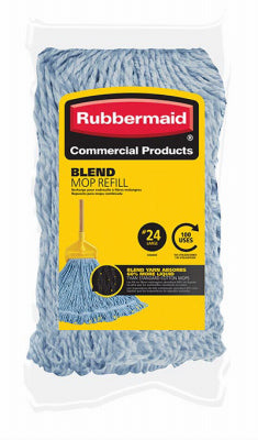 Rubbermaid  21.5 in. L Cotton  Mop Refill  1 pk