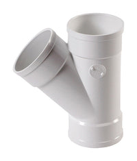 NDS Schedule 35 3 in. Hub each X 3 in. D Hub PVC Wye