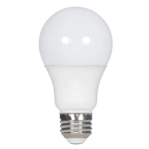 Satco 12,5 vatios; LED A19; 3000 K; base media; 120 voltios; paquete de 4