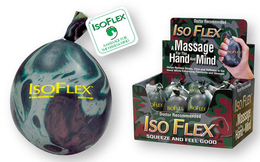 Isoflex 32035 Isoflex Camo Design Stress Ball (Pack of 24)