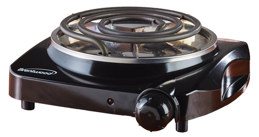 Brentwood TS-306 1000 Watt Black Electric Burner