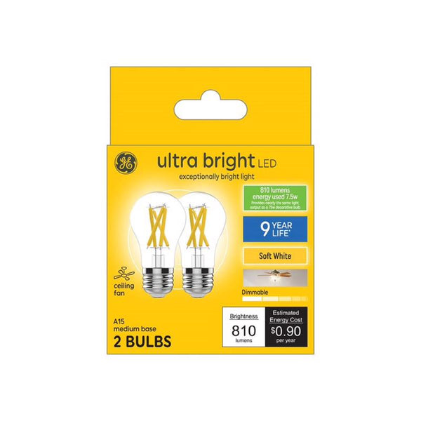 LED A15 E26 SW 100W paquete de 2