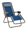 Living Accents Navy Blue Zero Gravity Relaxer Chair