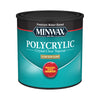 Minwax Semi-Gloss Clear Polycrylic 0.5 Pt.