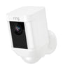 Ring Spotlight Camera Battery Powered Outdoor White Wi-Fi Security Camera