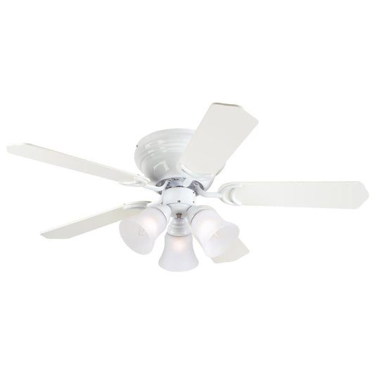 Westinghouse Contempra Trio 42 in.   Antique White White Indoor Ceiling Fan