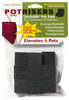 Potrisers Black Acrylic Plant Stand