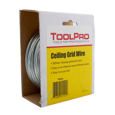 Suspended Ceiling Wire, 18-Ga., 300-Ft.
