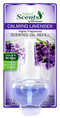 Air Freshener Scented Oil Refill, Lavender Mist, 0.7-oz. (Pack of 12)