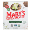Mary's Gone Crackers Hot 'N Spicy Jalapeno Crackers  - Case of 6 - 5.5 OZ