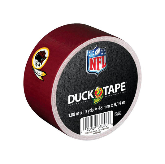 Duck Nfl Duct Tape High Performance 10 Yd. Redskins