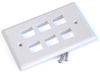 Black Point Products White Plastic Keystone Wall Plate 1 pk