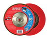 Diablo  Steel Demon  7 in. Zirconia Aluminum Oxide  Bolt-On  Flap Disc  80 Grit Medium  1 pk
