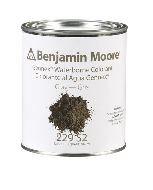 Benjamin Moore  Gennex  Gray  Colorant Systems  1 qt.