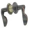 Schlage Avanti Series Aged Bronze Entry Lever 1-3/4 in.