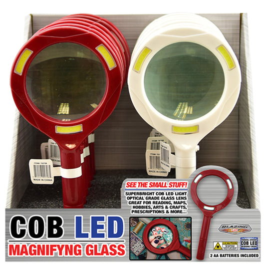 Blazing LEDz LEDz Round 5 Times COB LED Magnifier 4-1/2 in. W (Pack of 12)