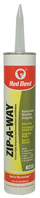 Red Devil Removable Sealant Clear 10.1 Oz