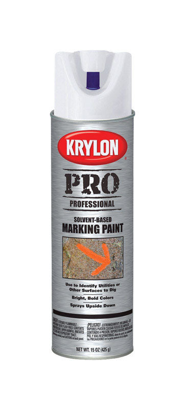 Krylon Pro White Field Marker Line 15 oz. (Pack of 6)
