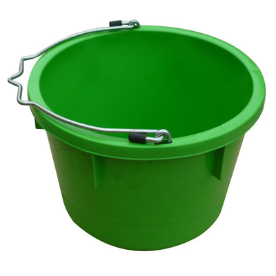 Utility Bucket, Lime Green Resin, 8-Qts.
