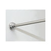 iDesign Astor Silver Stainless Steel Shower Curtain Rod