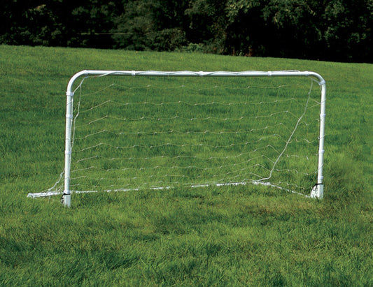 Mitre Fast Fold Steel White Soccer Goal 6 x 3 ft. (Pack of 2)