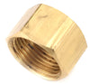 Amc 730081-04 1/4" Brass Lead Free Compression Cap