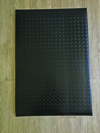 Portico Systems Diamond 33 in. L X 24 in. W Black Foam/Vinyl Anti Fatigue Mat