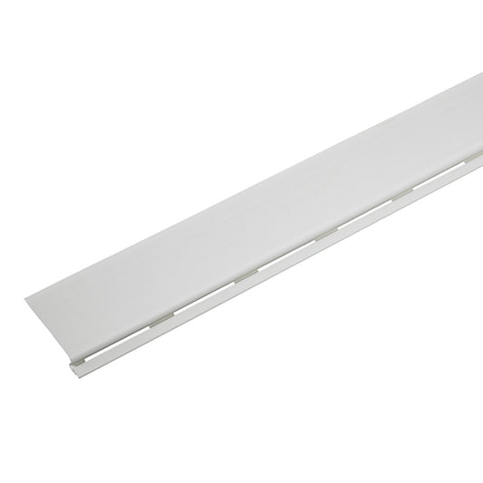 Amerimax 7 in. W x 36 in. L White PVC Gutter Cover (Pack of 50)