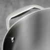 Tri-Ply Clad 4 Qt Covered Stainless Steel Sauce Pan