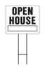 Hy-Ko English White Informational Sign 23 in.   H X 24 in.   W