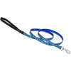 Lupine Collars & Leads 73238 1/2" X 4' Sea Glass Design Dog Lead