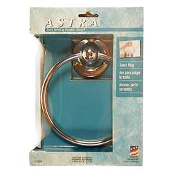 Bath Unlimited 127774 Polished Chrome Astra™ Towel Ring                                                                                               