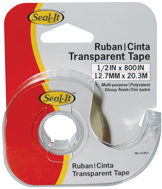 Lepages 39203 1/2" X 800" Transparent Seal-It™ Tape