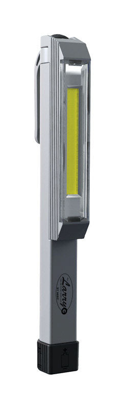 Nebo Larry C 170 lm Gray LED COB Flashlight AAA Battery