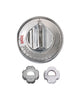 Lux  Chrome  Oven Knob