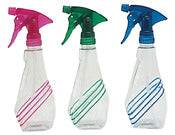 Sprayco AH-10 10 Oz Banded Spray Bottle Assorted Colors (Pack of 12)