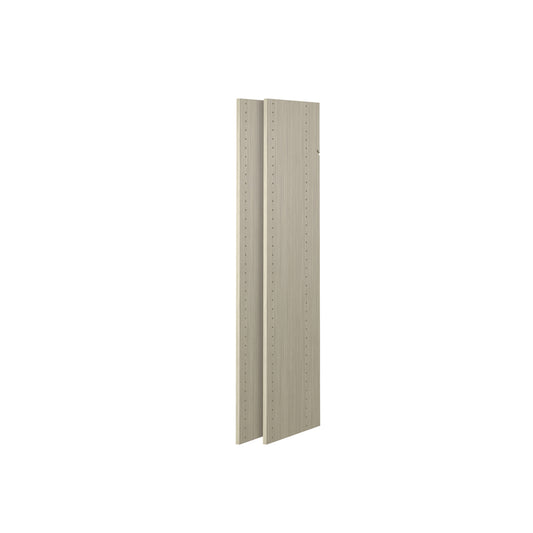 Easy Track 48 in. H X 14 in. W Weathered Gray Wood Vertical Closet Panel