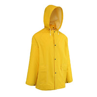 2XL 2PC YEL PVC Suit