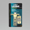 Ultra Hardware Polished Brass Silver Metal Dead Latch 1 pk