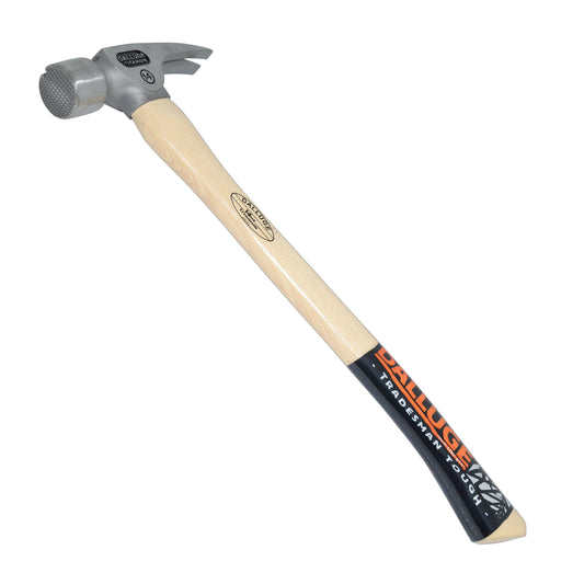 Vaughan Dalluge 14 oz Serrated Face Claw Hammer 19 in. Hickory Handle