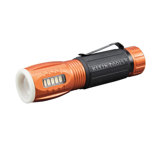 Klein Tools 235 lumens Black/Orange LED Flashlight AAA Battery