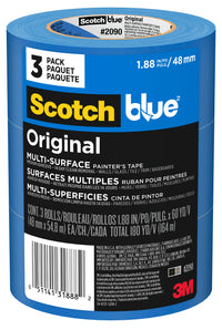 Scotch 2090-48ep3 1.88 X 60 Yards Scotchblue Original Multi-Surface Painter'S Tape 3 Count