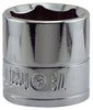 Great Neck 7/8 in. X 3/8 in. drive SAE 6 Point Standard Socket 1 pc