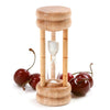 Norpro Mechanical Glass/Wood Egg Timer