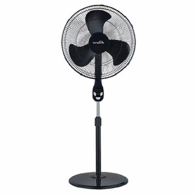 Oscillating Stand Fan With Remote, 3-Speed, 18-In.