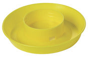 Miller Manufacturing Company 740yellow 1 Quart Yellow Screw-On Poultry Waterer Base